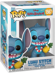 פופ סטיץ' הוואי (לואו) #1567 - דיסני: לילו וסטיץ' | Funko Pop! Disney: Lilo & Stitch - Luau Stitch #1567 | Hapopionerit