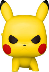 Funko Pop! Games: Pokémon - Pikachu (Angry/Battle Ready) #779 | פאנקו פופ פיקאצ'ו כועס