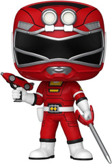 Funko Pop! Television: Power Rangers Turbo - Red Ranger #1384 | פאנקו פופ ריינג'ר טורבו אדום