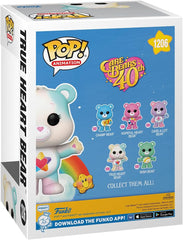 Funko Pop! Animation: Care Bears - True Heart Bear #1206 | פאנקו פופ דובוני אכפת לי - טרו הארט בר