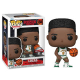 Funko Pop! Television: Stranger Things 4 - Lucas #1246 (Special Edition) | פאנקו פופ לוקאס במדי כדורסל - מהדורה מיוחדת! - מציאון!