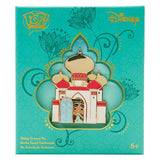 Funko Pop! Loungefly: Disney Aladdin - Princess Jasmine Palace Sliding Pin (Sealed) | סיכת אספנים ענקית - הנסיכה יסמין והארמון (חדש וסגור!)