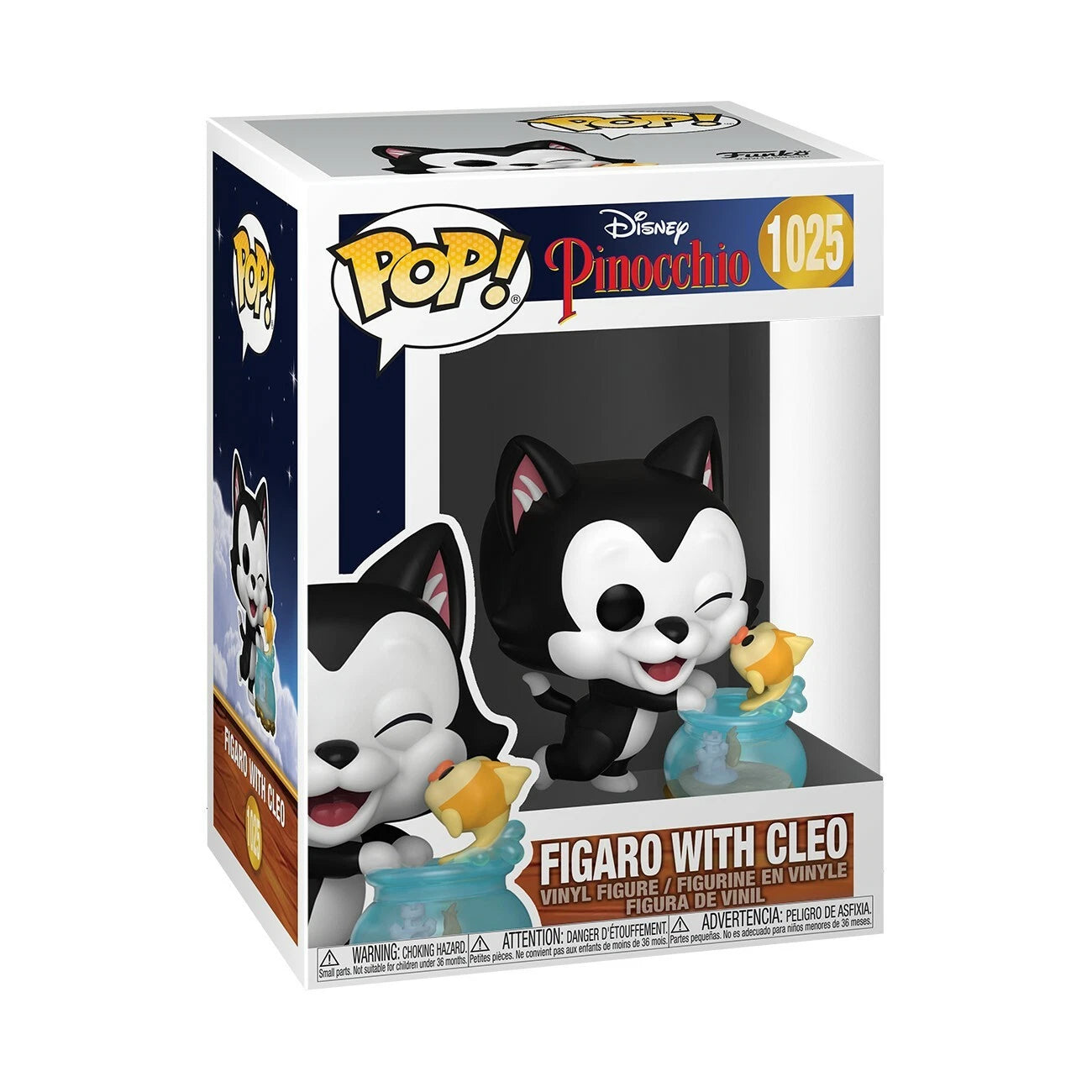 פופ פינוקיו 1025 פיגארו  עם קליאו FUNKO POP PINOCCHIO FIGARO WITH CLEO