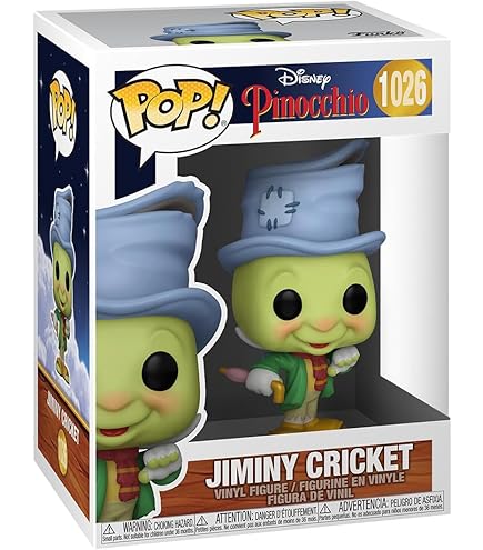 פופ דיסני פינוקיו : ג'ימיני קריקט FUNKO POP PINOCCHIO JIMINI CRICKET 1026