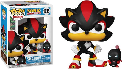 פופ סוניק הקיפוד - שאדו עם צאו האפל !Funko POP 1035 Sonic Shadow