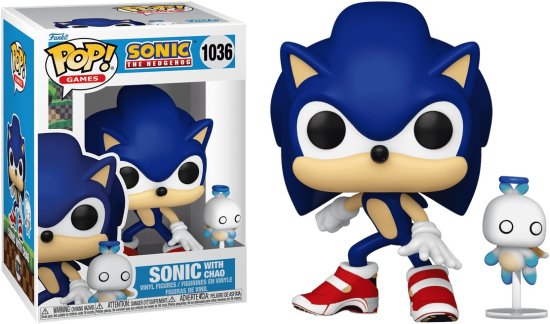 פופ סוניק הקיפוד - סוניק עם צ'או !Funko POP 1036 Sonic