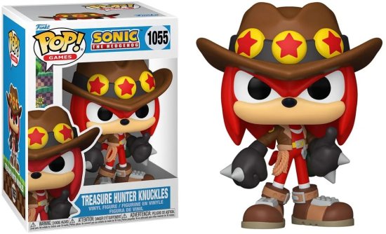 סוניק הקיפוד - נאקלס צייד אוצרות !Funko POP 1055 Sonic