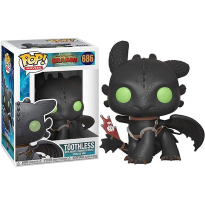 Funko Pop Toothless #686 – הדרקון חסר השן | דמות אספנות How to Train Your Dragon