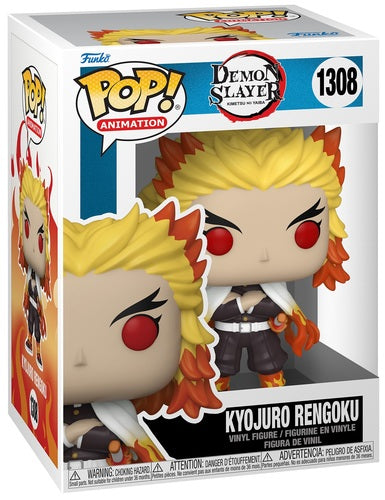 פופ אנימה: דימון סלייר - רנגוקו - Funko POP! Demon Slayer- Kyojuro Rengoku #1308