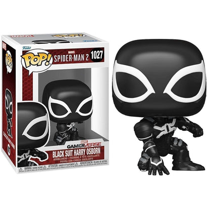 Funko Pop! Marvel: Spider-Man 2 - Harry Osborn (Black Suit) #1027 | פאנקו פופ הארי אוסבורן (חליפה שחורה)