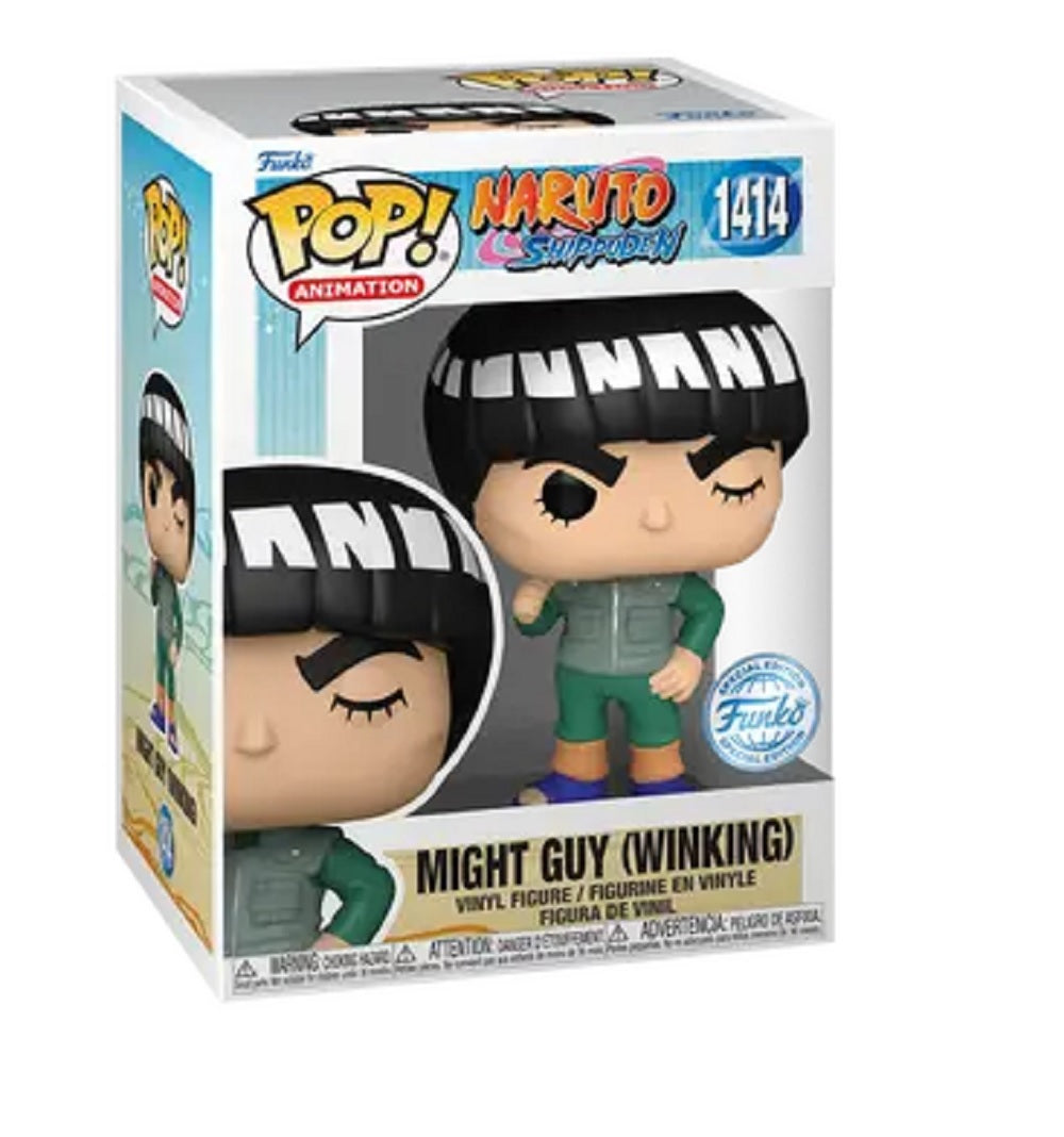 Funko Pop! Anime: Naruto Shippuden - Might Guy Winking (Exclusive) #1414