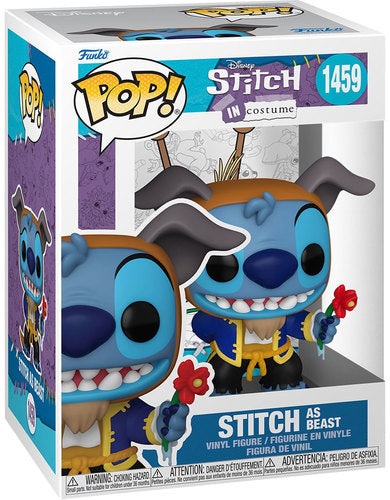 פופ דיסני: סטיץ' - סטיץ' כהחיה - Funko POP! Disney: Stitch  #1459