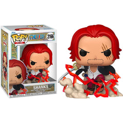 Funko Pop! Animation: One Piece - Shanks (with Lightning) #2166 | פאנקו פופ שאנקס עם ברקים