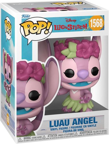 פופ דיסני: לילו וסטיץ' - אנג'ל הוואי - #1568 Funko POP! Disney: Lilo & Stitch - Luau Angel
