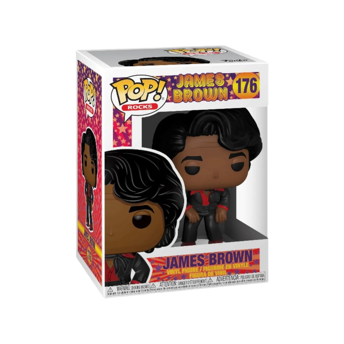 James Brown #176 Funko Pop! - Rocks פופ מוזיקה ג'יימס בראון
