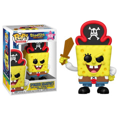 Funko Pop! Animation: SpongeBob SquarePants - SpongeBob (Pirate) #1938 | פאנקו פופ בובספוג פיראט