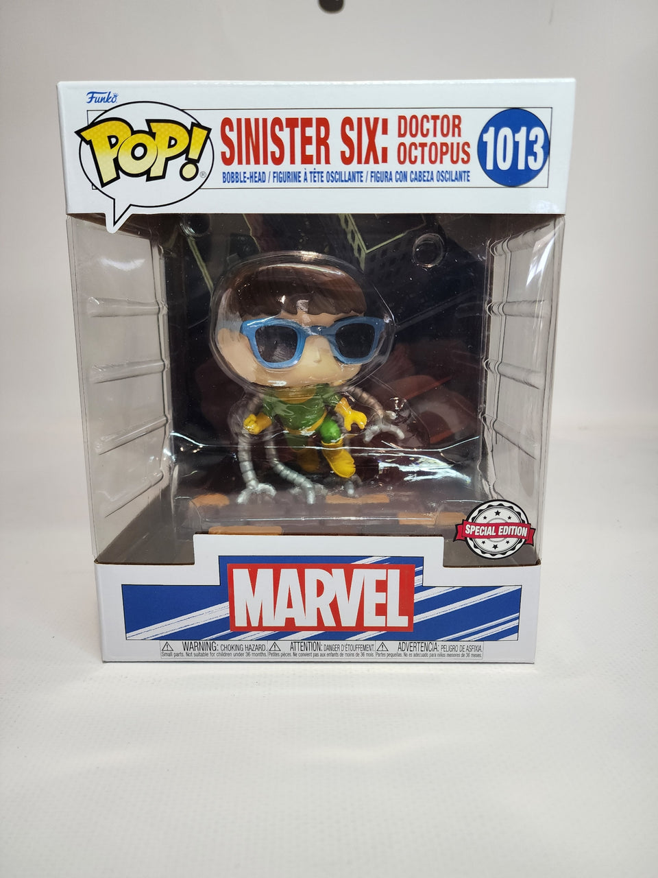 פופ דוקטור אוקטופוס ששת המרושעים דלוקס Funko POP #1013 | Funko Pop! דוקטור אוקטופוס ששת המרושעים דלוקס Funko POP #1013 | Hapopionerit