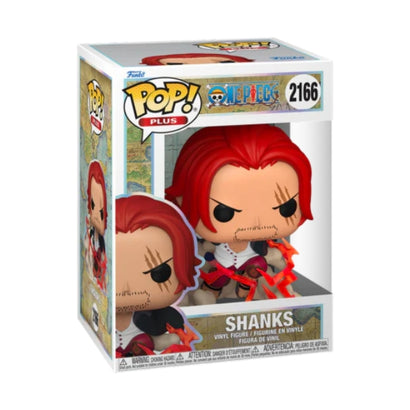 Funko Pop! Animation: One Piece - Shanks (with Lightning) #2166 | פאנקו פופ שאנקס עם ברקים
