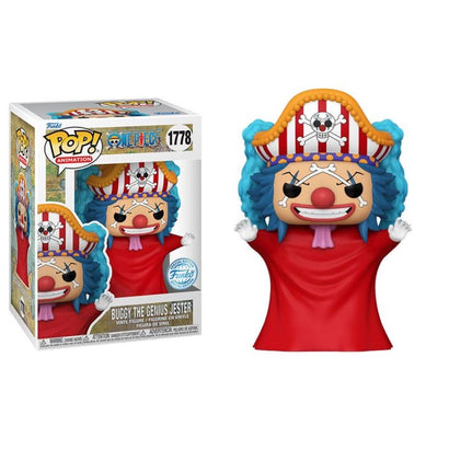 Funko Pop BUGGY THE GENIUS JESTER 1778 - One Piece - **קופסא פגומה**