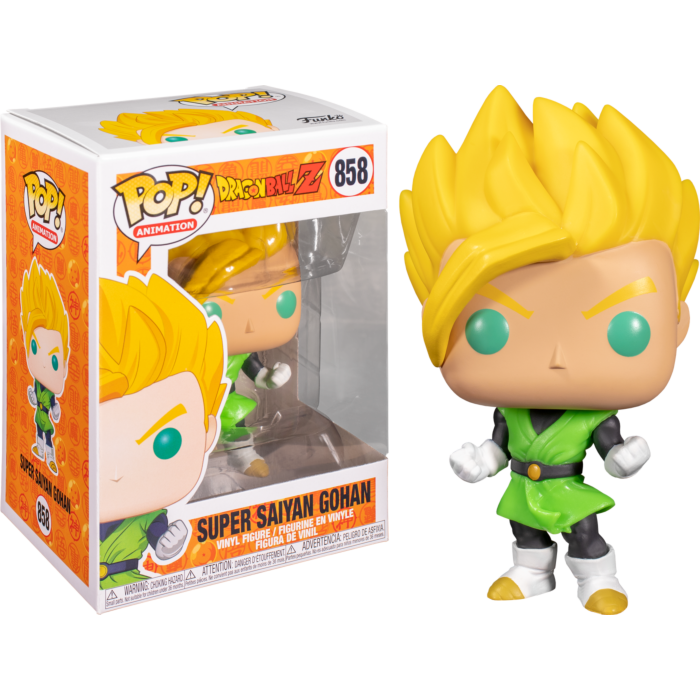 Funko Pop Super Saiyan Gohan 858 front