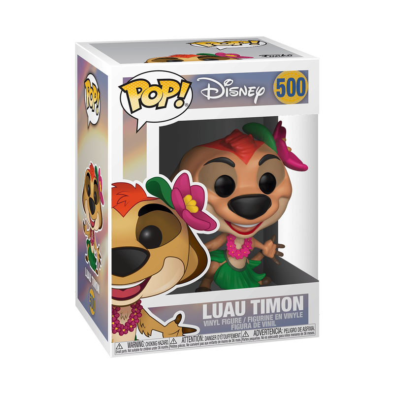 Funko Pop Luau Timon 500 back