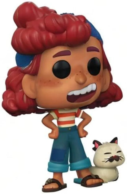 Funko POP! Disney Pixar - Luca - Giulia Marcovaldo with Machiavelli #1052 פופ דיסני לוקה | Hapopionerit