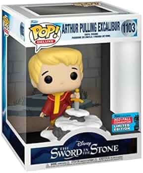 פופ המלך ארתור מושך את אקסקליבר דלוקס Funko POP 1103