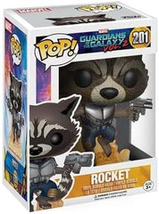 Funko Pop! Rocket #201 (Guardians of the Galaxy Vol. 2) - קופסהלא מושלמת| בובת פופ רוקט