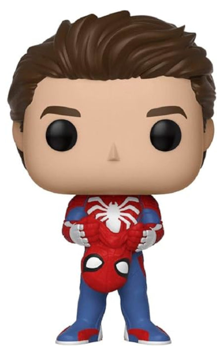 Funko Pop Spider-Man 395 Unmasked front