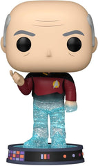 Funko Pop! TV: Star Trek: TNG - Jean-Luc Picard (Transporter Glitter) #1687 | פאנקו פופ ז'אן-לוק פיקארד