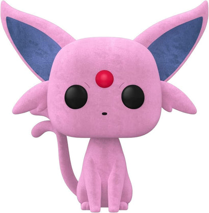Funko Pop! Games: Pokemon - Espeon Flocked (Amazon Exclusive) | פאנקו פופ אספיאון פרווה - מהדורה בלעדית של אמאזון במצב MINT מושלם!