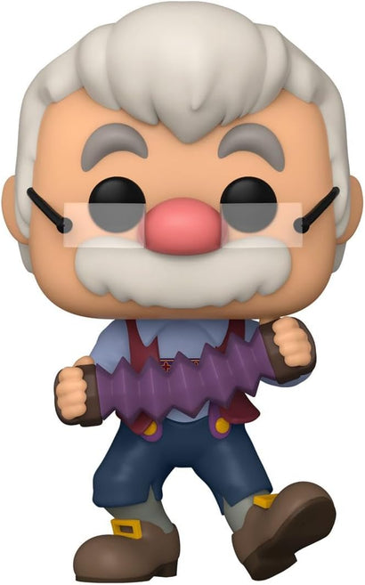 Funko Pop! Disney: Pinocchio - Geppetto with Accordion #1028 | פאנקו פופ ג'פטו עם אקורדיון