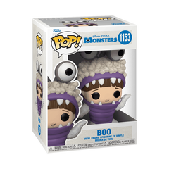 Funko Pop! Disney: Monsters, Inc. - Boo with Hood Up #1153 | פאנקו פופ בו עם קפוצ'ון (מפלצות בע