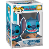בובת פופ דיסני: לילו וסטיץ' - סטיץ' בחול - #1566 Funko POP! Disney: Lilo & Stitch - Stitch in Sand