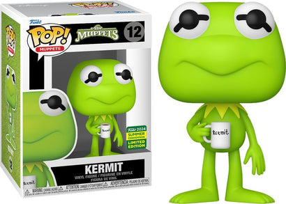 Funko Pop! Disney: The Muppets - Kermit (2024 Summer Convention Limited Edition) #12 | פאנקו פופ קרמיט הצפרדע - מהדורת קונבנשן מוגבלת!