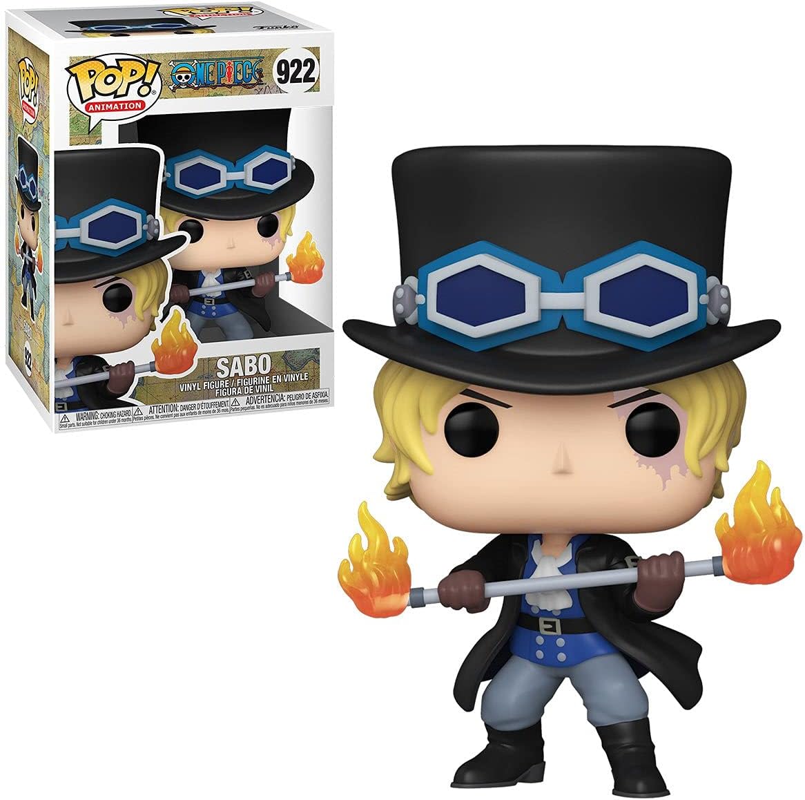 פופ סאבו וואן פיס - FUNKO POP One Piece Sabo #922 | Funko Pop! סאבו וואן פיס - FUNKO POP One Piece Sabo #922 | Hapopionerit
