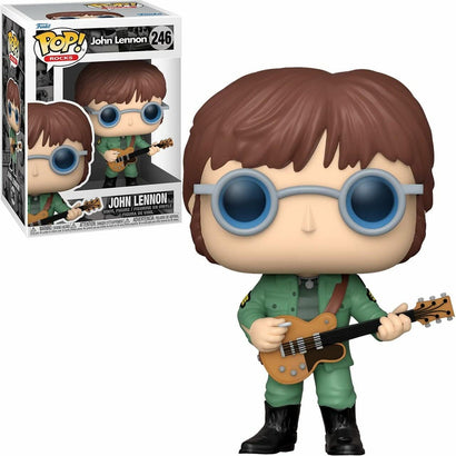 Funko Pop! Rocks: John Lennon - Military Jacket #246 Vinyl Figure - פאנקו פופ ג'ון לנון