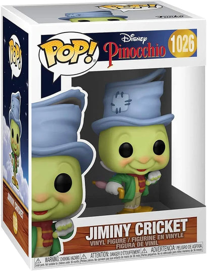 פופ דיסני פינוקיו : ג'ימיני קריקט FUNKO POP PINOCCHIO JIMINI CRICKET 1026 | Hapopionerit