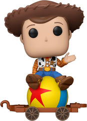 Funko Pop! Trains: Disney 100 - Woody (Amazon Exclusive) | פאנקו פופ רכבת דיסני 100 - וודי צעצוע של סיפור (אקסקלוסיבי אמאזון)