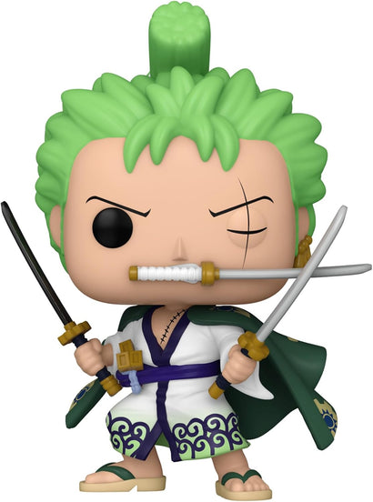 Funko Pop! Animation: One Piece - Roronoa Zoro 923 | פאנקו פופ רורונואה זורו (וואן פיס) - מציאון!