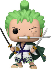Funko Pop! Animation: One Piece - Roronoa Zoro 923 | פאנקו פופ רורונואה זורו (וואן פיס) - מציאון!