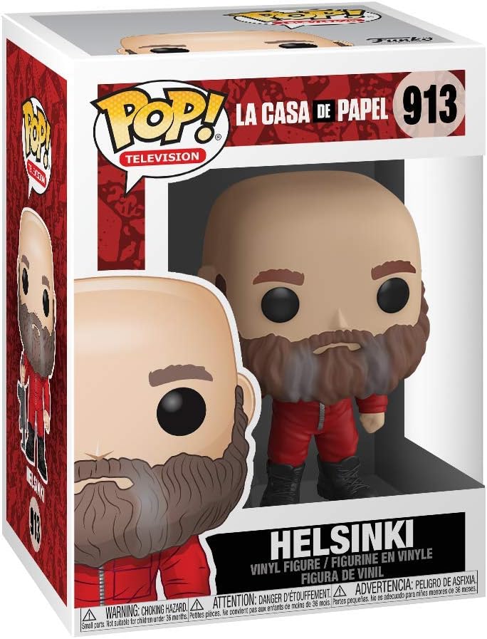 Funko Pop! Television: La Casa De Papel - Helsinki #913 | פאנקו פופ הלסינקי (בית הנייר)
