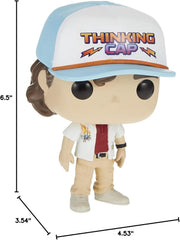 Funko Pop! Television: Stranger Things 4 - Dustin with Dragon #1247 (Special Edition) | פאנקו פופ דסטין עם חולצת דרקון - מהדורה מיוחדת! - מציאון!