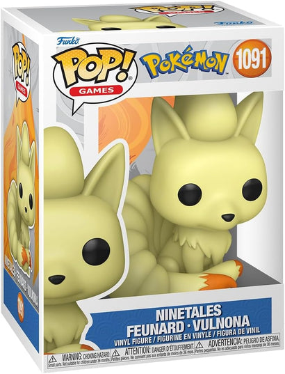 Funko Pop! Games: Pokémon - Ninetales #845 | פאנקו פופ ניינטיילס
