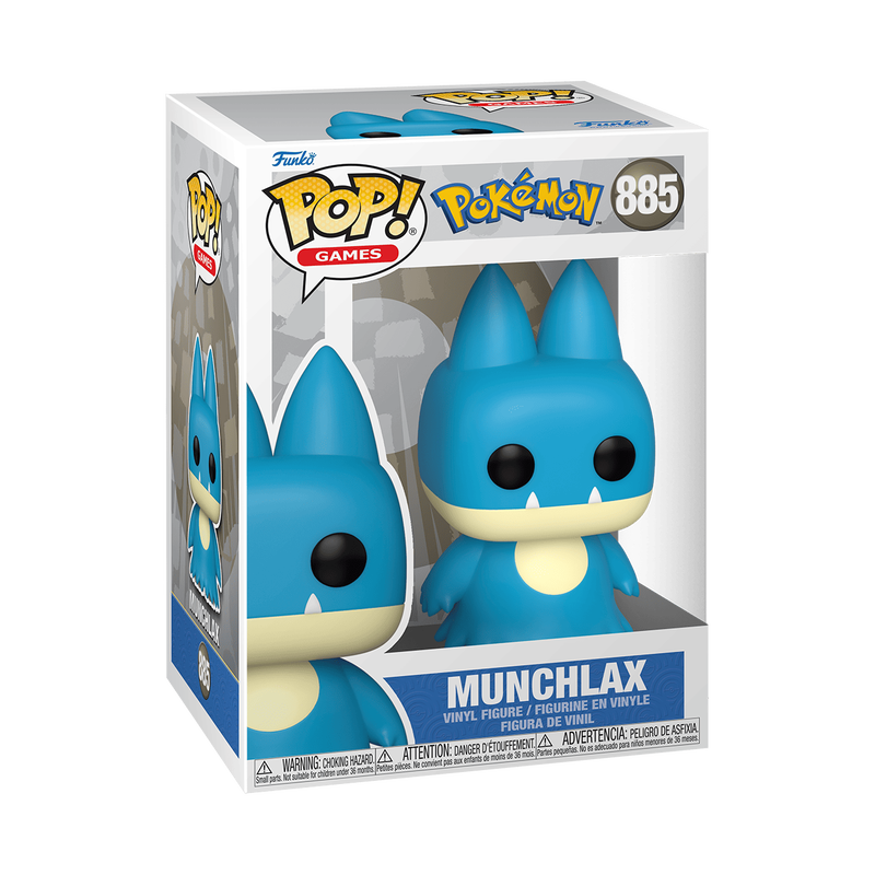 Funko Pop Munchlax 885 back