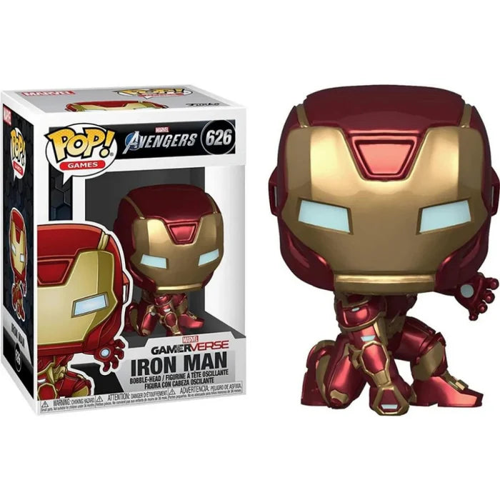 פופ איירון מן בחליפת סטארק טק | Funko Pop Iron Man (Stark Tech Suit) # 626