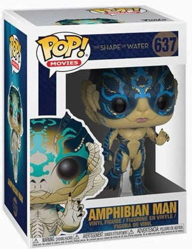פופ סרטים: צורת המים - האיש האמפיבי - Funko Movies: Shape of Water - Amphibian Man #637 | Funko Pop! סרטים: צורת המים - האיש האמפיבי - Funko Movies: Shape of Water - Amphibian Man #637 | Hapopionerit