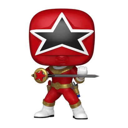 Funko Pop! Television: Power Rangers Zeo - Red Ranger #1383 | פאנקו פופ ריינג'ר זיאו אדום