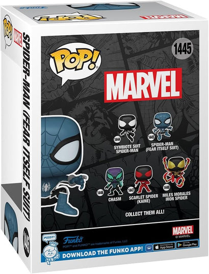 Funko Pop! Marvel: Spider-Man - Fear Itself Suit #1445 (Glow in the Dark) | פאנקו פופ ספיידרמן חליפת Fear Itself - זוהר בחושך