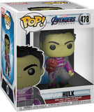 Funko Pop! Hulk #478 (6 Inch Deluxe, Avengers Endgame) - לא מינט | בובת פופ הענק האימתני